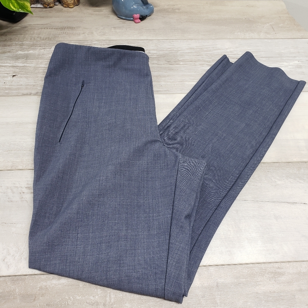 BR Standard High-Rise Skinny-Fit Luxe Sculpt Pants Size 12 Long Preppy Stretchy
